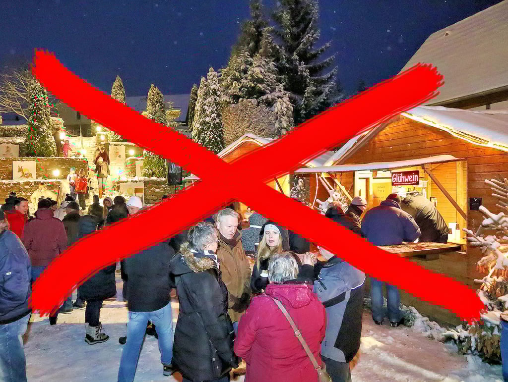Weihnachtsmarktfeeling wird es in Wettelrode in diesem Jahr nicht geben.