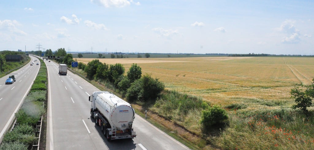 Westlich der Autobahn A14 - hier rechts im Bild - möchte die Stadt Magdeburg zwischen den Abfahrten Wanzleben und dem Magdeburger Ring das Gewerbegebiet Eulenberg entwickeln. Es geht um eine Fläche von 350 Hektar.