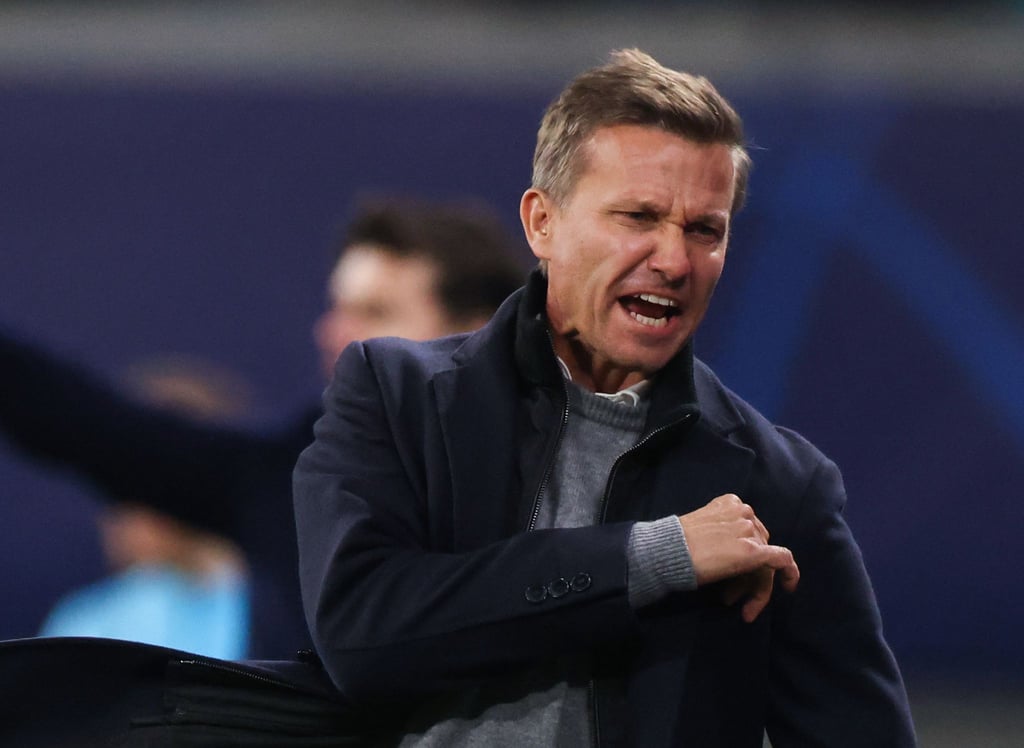 Angefressen: Leipzig-Coach Jesse Marsch.