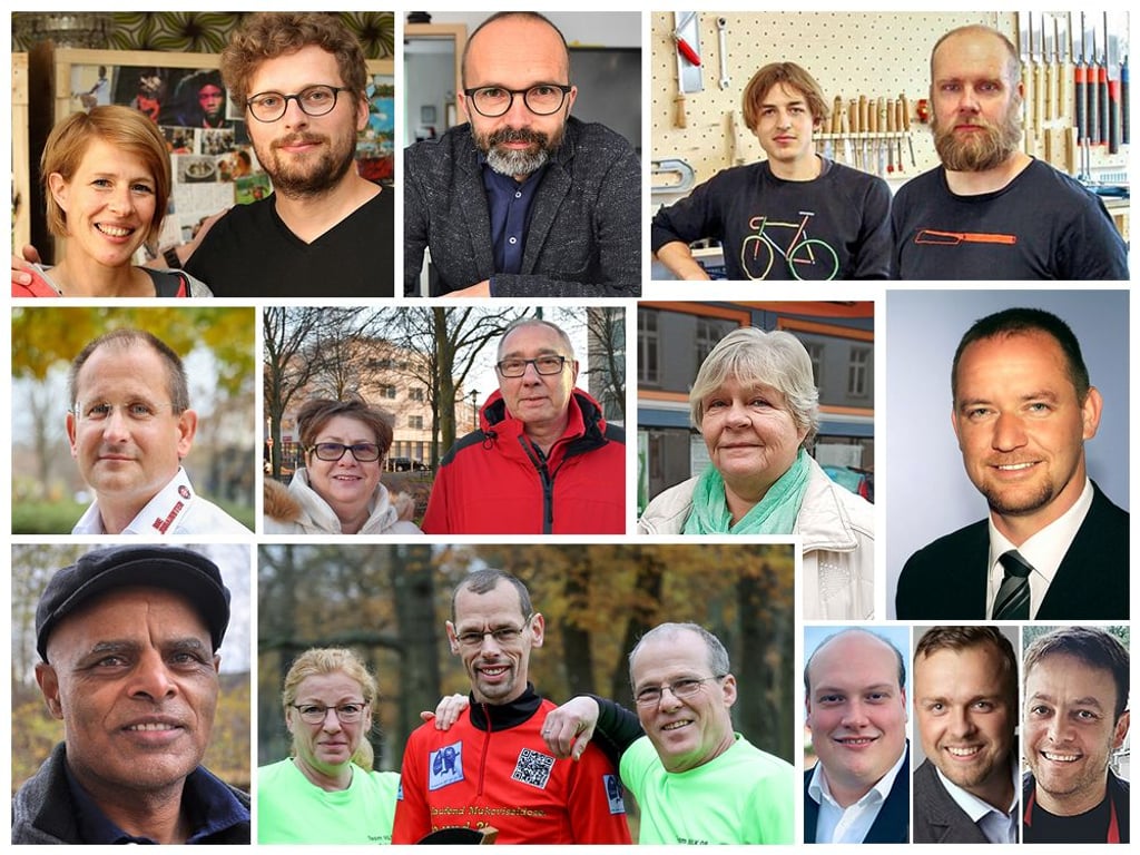 Sie alle haben in Magdeburg Gutes bewirkt und stehen jetzt zur Wahl zum "Magdeburger des Jahres" 2021.