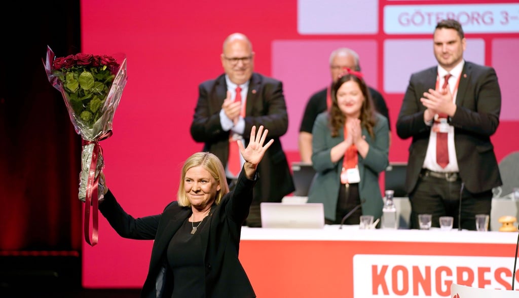 Die Sozialdemokratin Magdalena Andersson wird als erste Frau Ministerpräsidentin von Schweden.