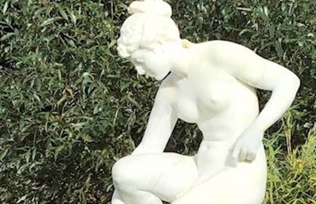 Die Burger Flora steht derzeit im Kräutergarten.
