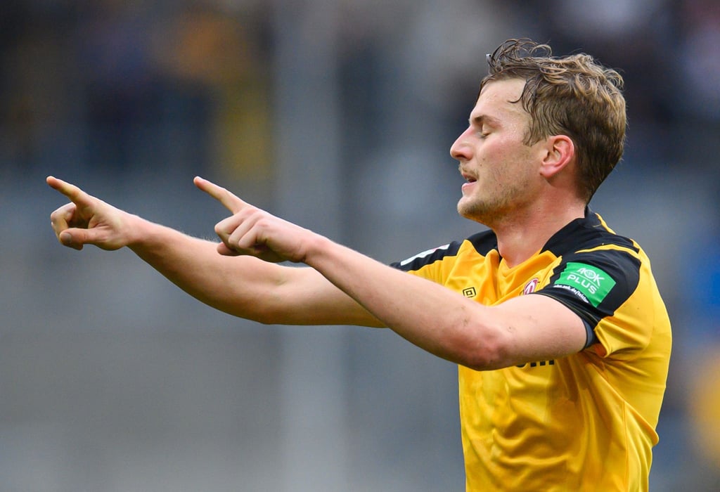 Christoph Daferner schoss Dynamo Dresden gegen Fortuna Düsseldorf zum Sieg.