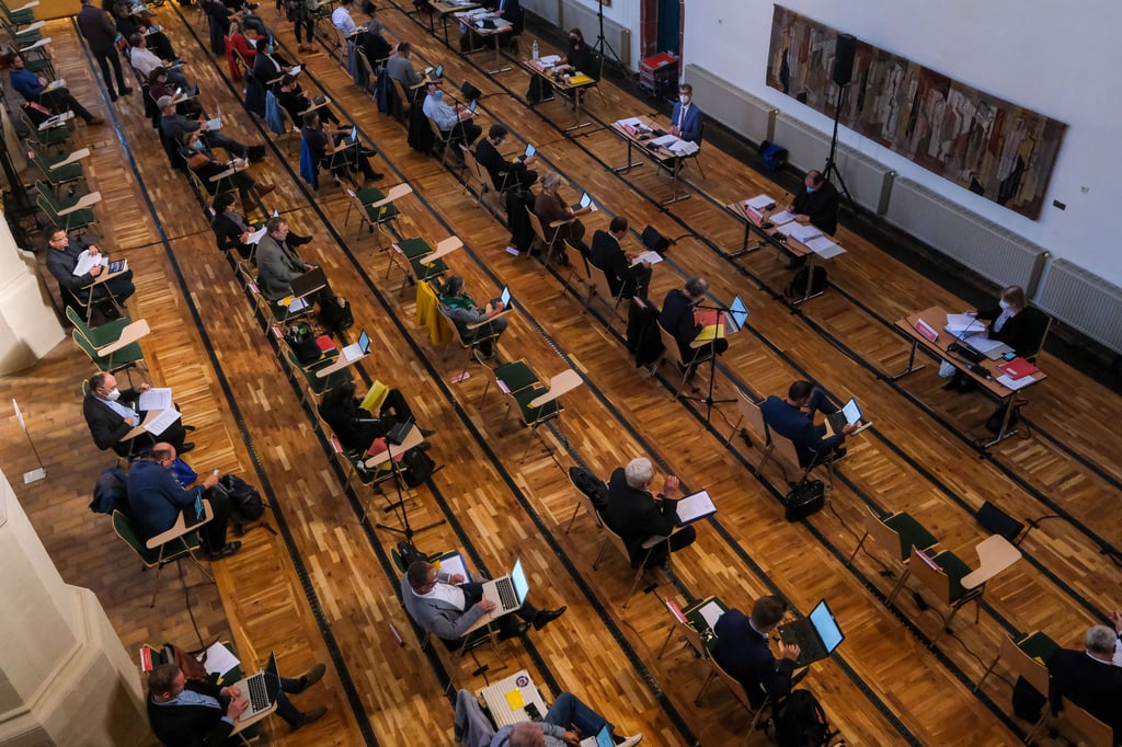Die Stadtratssitzung findet in der Ulrichskirche in Halle statt.