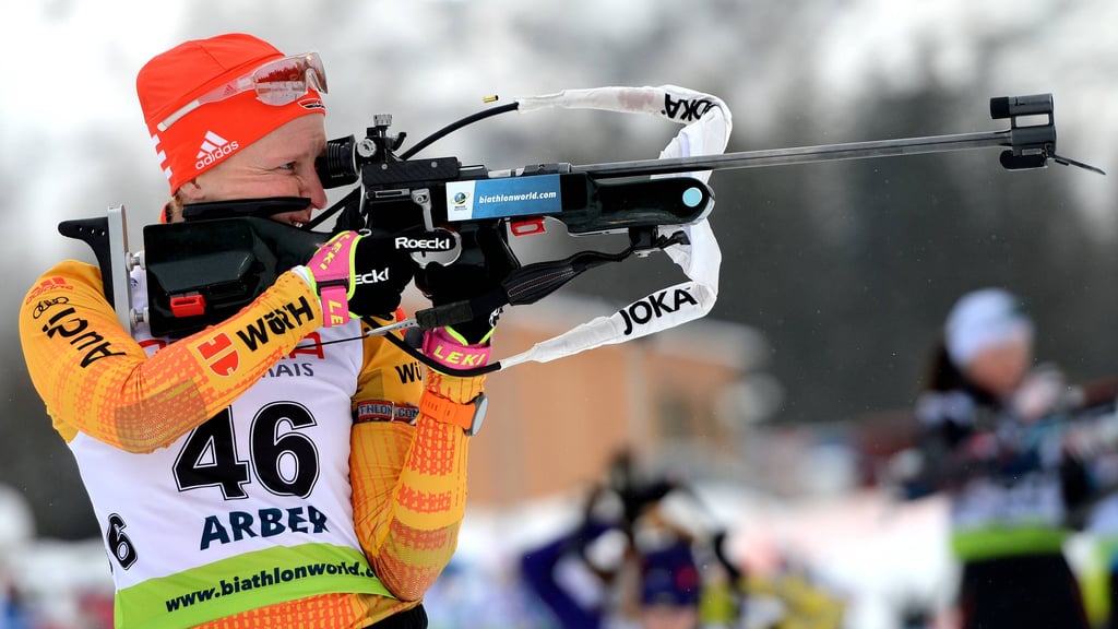 Biathletin Franziska Hildebrand muss sich über den IBU-Cup für Weltcup-Einsätze empfehlen.