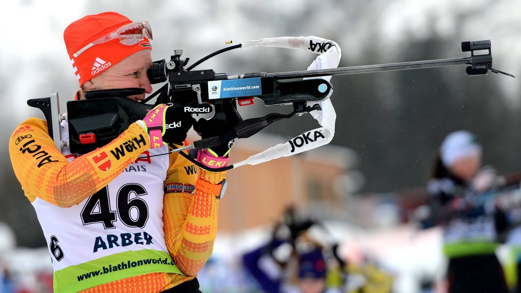 Biathletin Franziska Hildebrand muss sich über den IBU-Cup für Weltcup-Einsätze empfehlen.