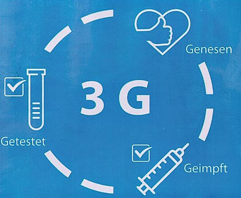 An Arbeitsplätzen gilt 3G.