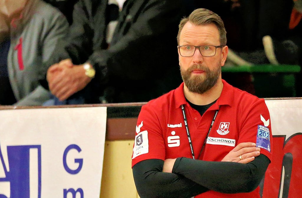 Stephan Just (r.) hat in Minden gespielt, lebt immer noch in Minden. Der Trainer der SCM-Youngsters hat zuletzt eine GWD gesehen, die sich mental vom Abstiegsgespenst befreien konnte.