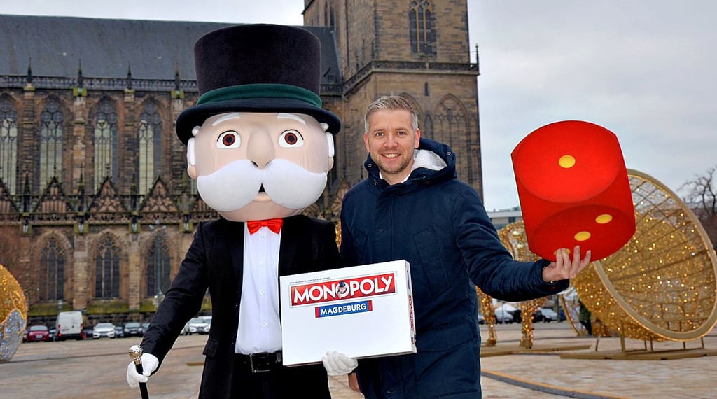 Die neue regionale Monopoly-Variante wird unter anderem von Florian Freitag von einer Zwickauer Werbeagentur entwicklt. Die Magdeburger können für das Spiel Vorschläge machen.