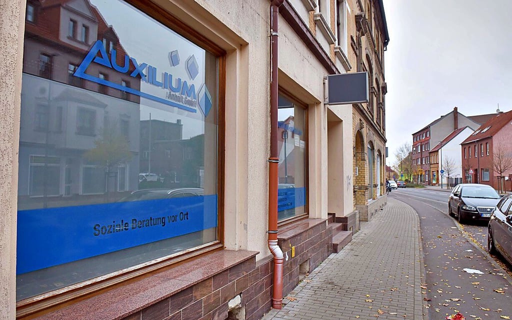 Das Kontaktbüro der Auxilium GmbH in der Dessauer Straße