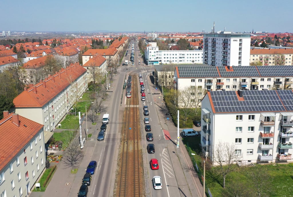 Die Paul-Suhr-Straße soll zwischen Vogelweide und Murmansker Straße auf einer Länge von rund 700 Metern ausgebaut werden.
