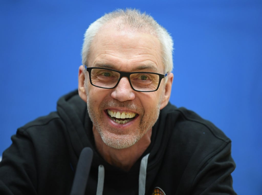 Arbeitet an seinem Deutsch: Bundestrainer Gordon Herbert.