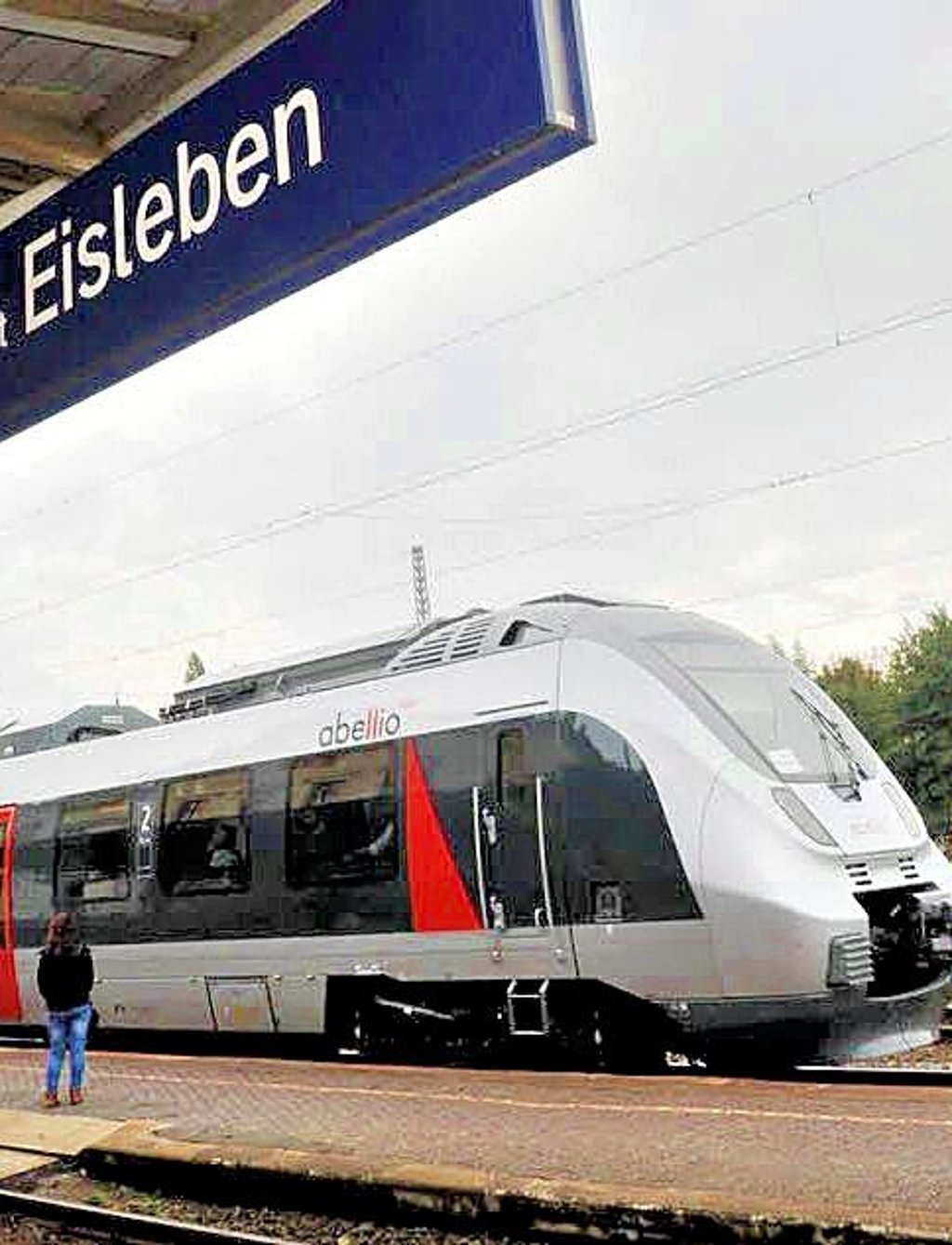 Ab Montag fahren wieder Züge zwischen Eisleben und Halle.