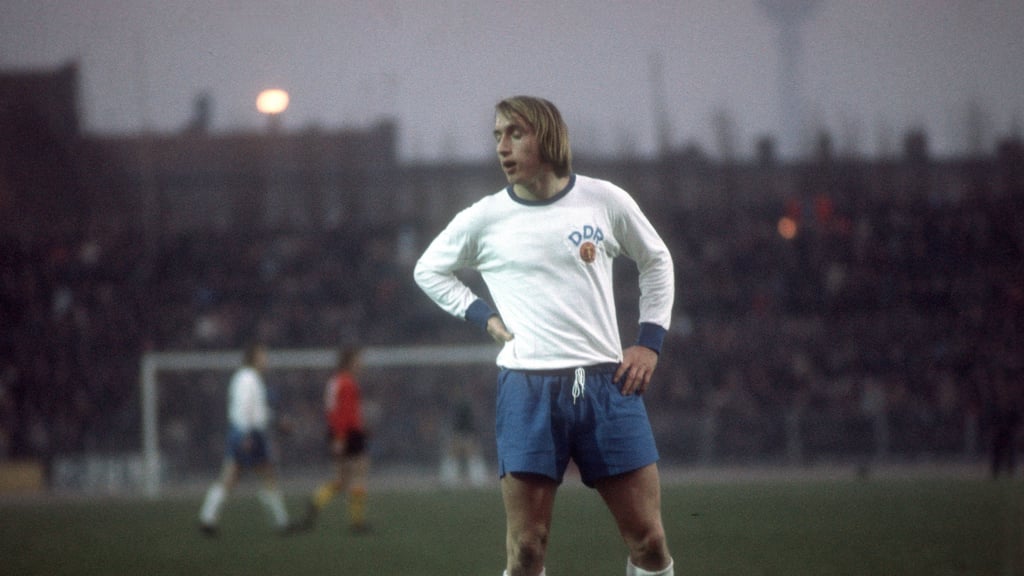 Joachim Streich, hier 1974 im Trikot der DDR.