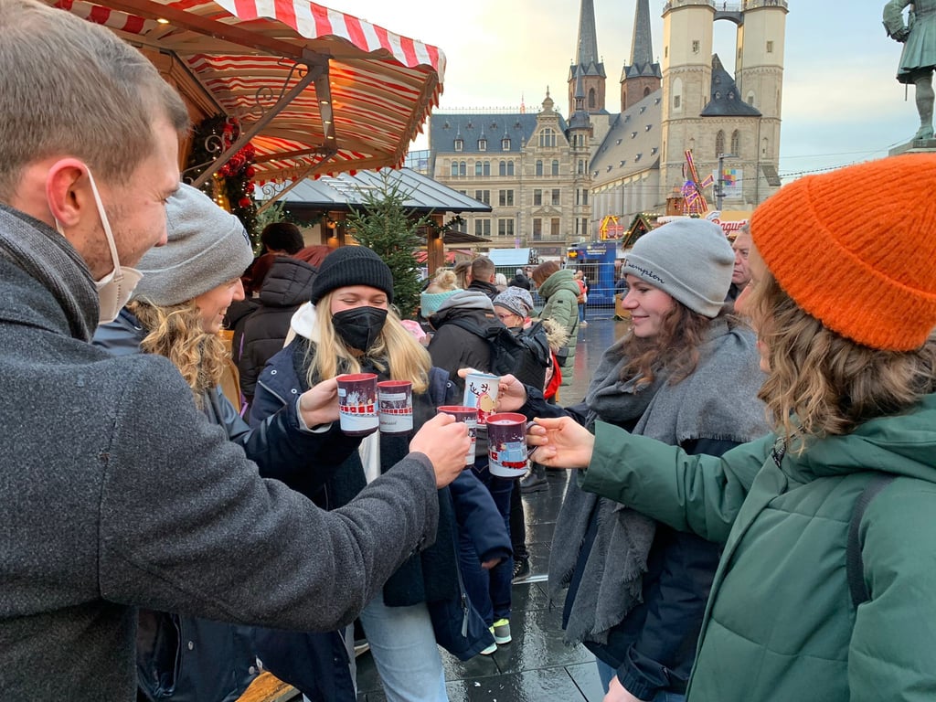 Trotz Corona ist die Laune gut.
