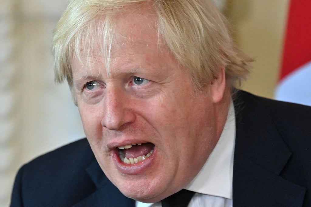 Der Premierminister von Großbritannien Boris Johnson.