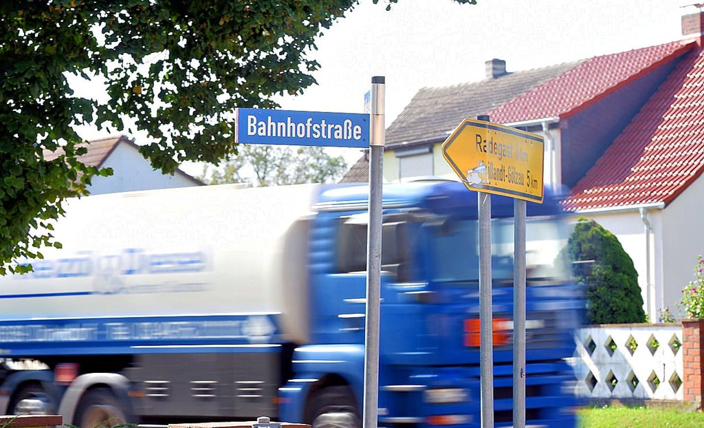 Die Bahnhofstraße: einer der mehrfach vergebenen Namen