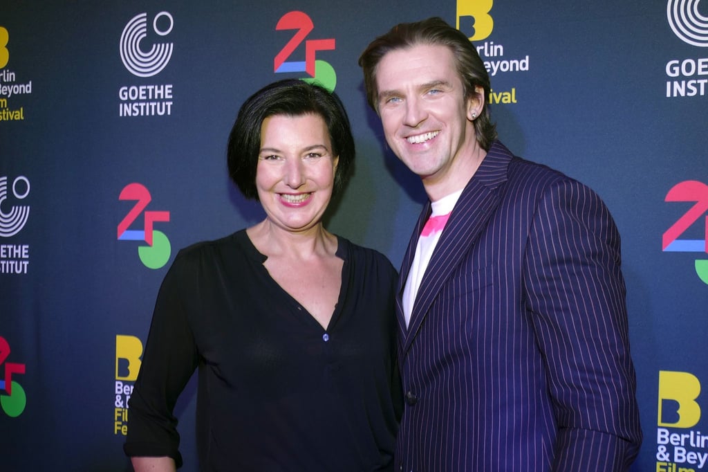 Die Produzentin Lisa Blumenberg und der Schauspieler Dan Stevens besuchen beim „Berlin & Beyond“-Filmfestival.