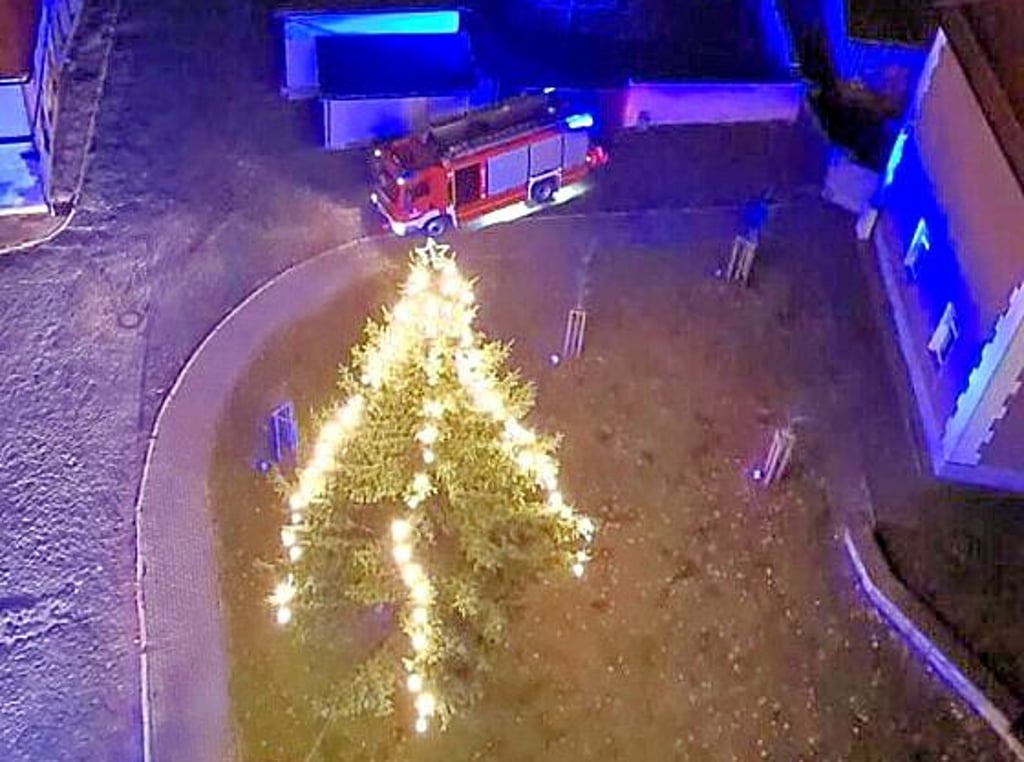 Es leuchtet in Hoym.