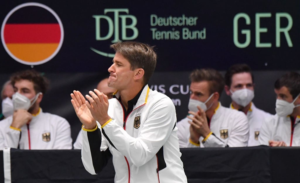 Sieht gute Chancen im Viertelfinale gegen die Briten: Kapitän Michael Kohlmann beim Davis-Cup in Innsbruck.