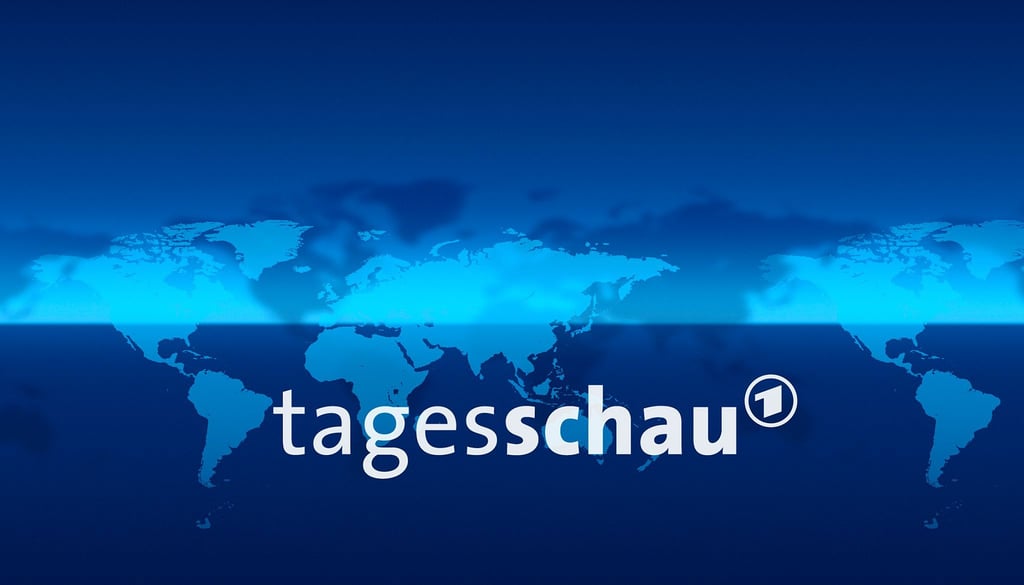 Die „Tagesschau“ startete am Samstagabend mit einer kleinen Verzögerung.
