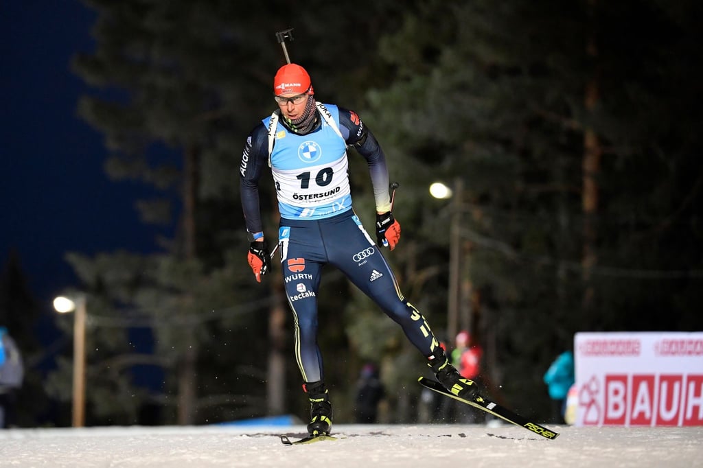 Schafft mit dem sechsten Platz die Olympia-Norm: Biathleth Philipp Nawrath.