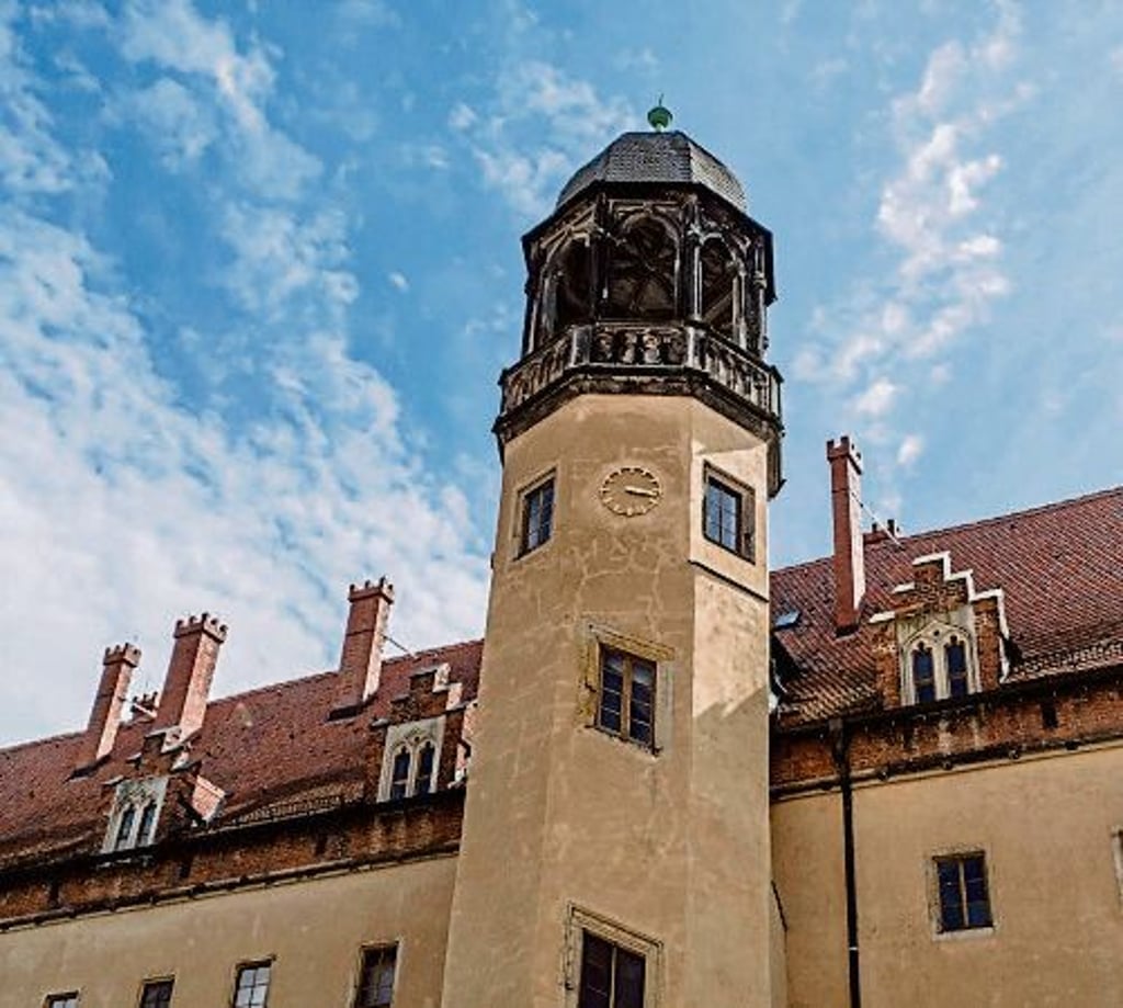 Lutherhaus und Wendelstein in Wittenberg