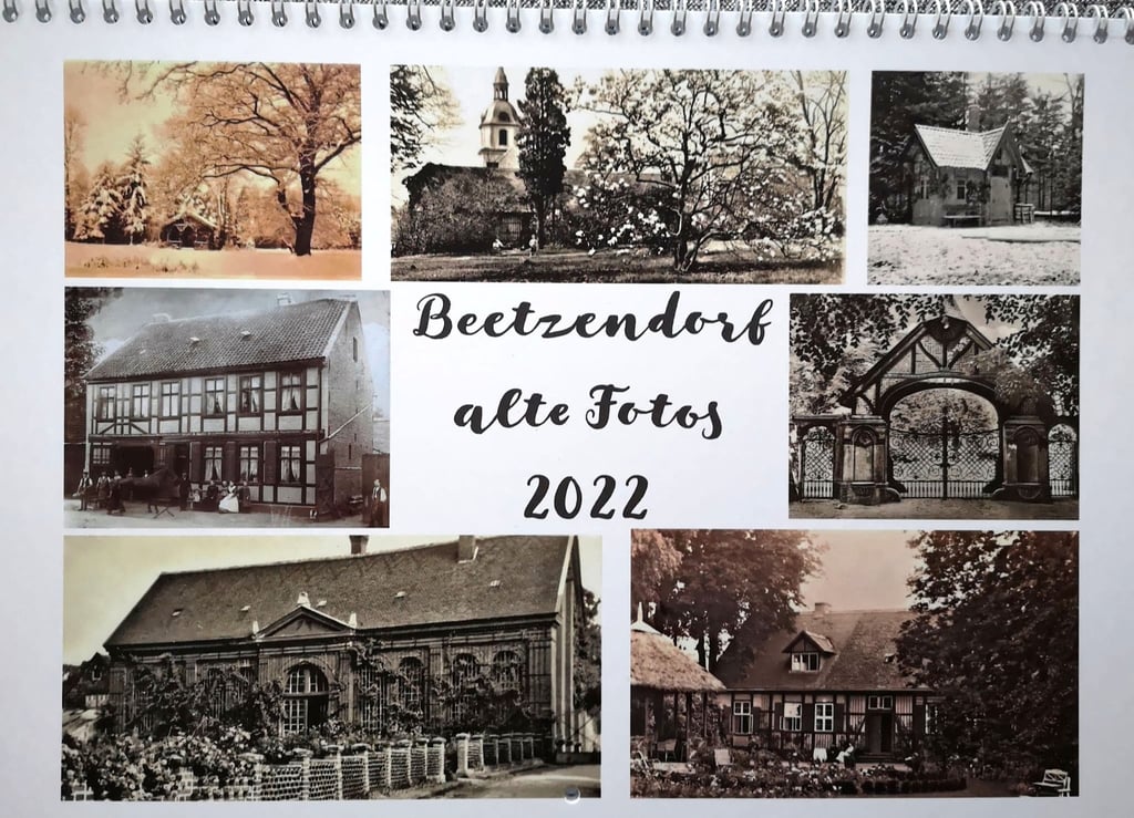 Jede Menge alte Aufnahmen von Beetzendorf aus Privatbesitz bietet der neue Fotokalender der Beetzendorfer Heimatfreunde, der ab sofort erhältlich ist.