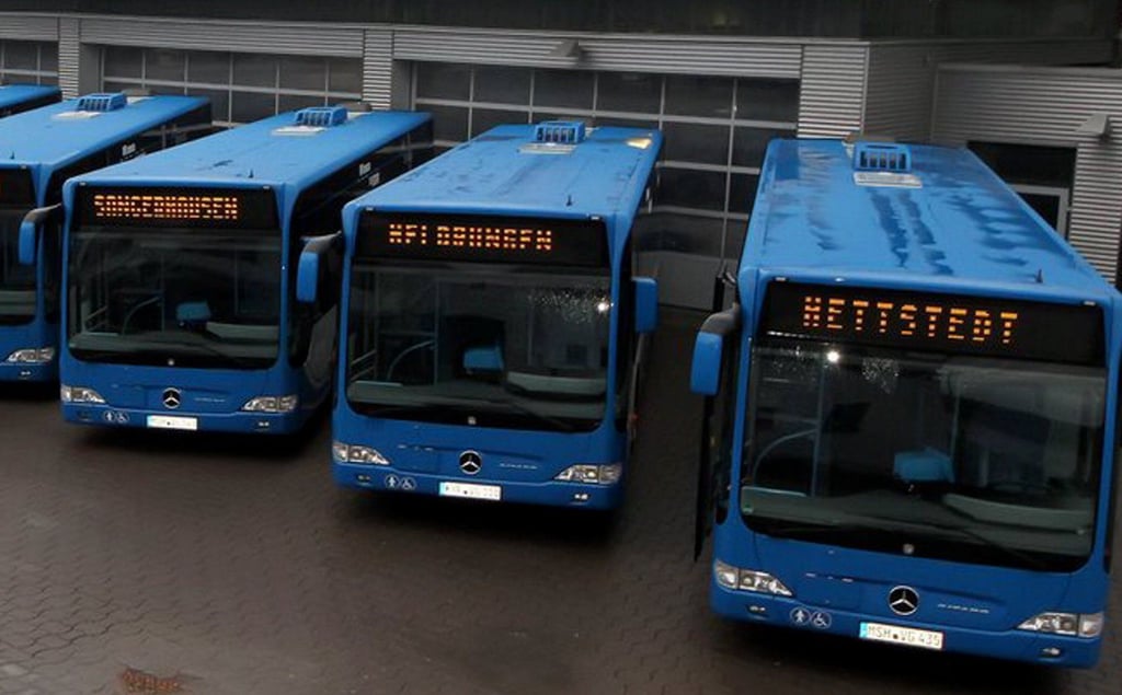 Busse der Verkehrsgesellschaft Südharz