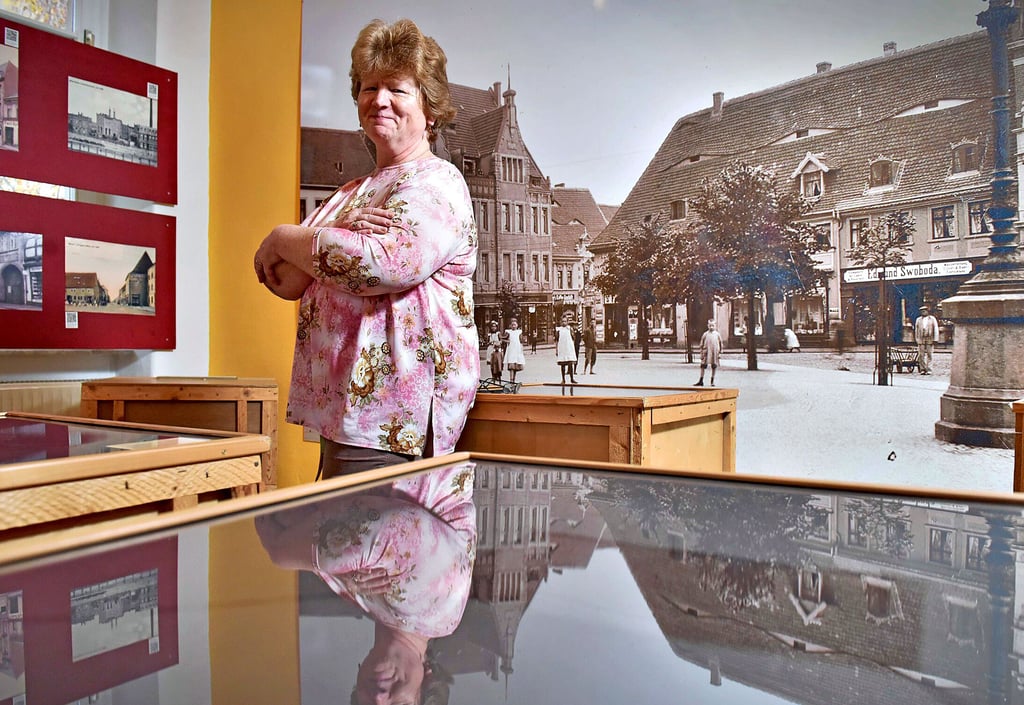 Monika Köchel mag ihren Job. Das Kreismuseum Bitterfeld ist seit Jahren ihr zweites Zuhause.