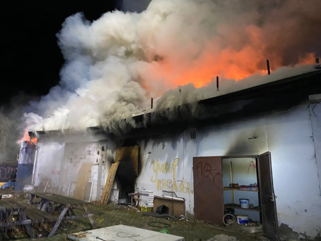 Die Spielhalle war nicht mehr im Betrieb.