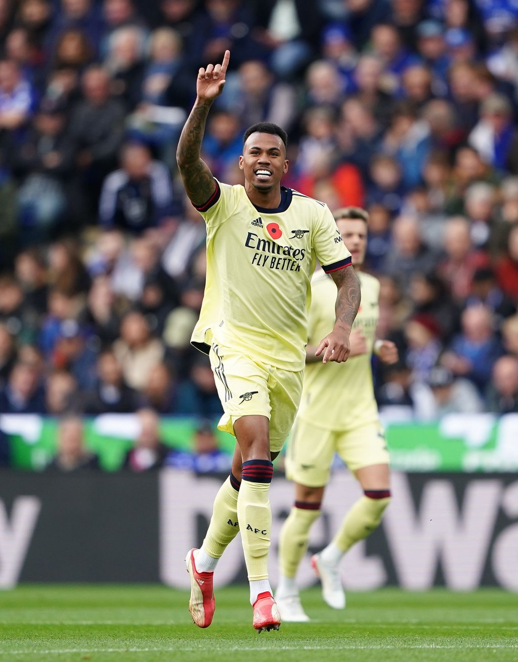 Hat einen bewaffneten Räuber vertrieben: Abwehrspieler Gabriel vom FC Arsenal.