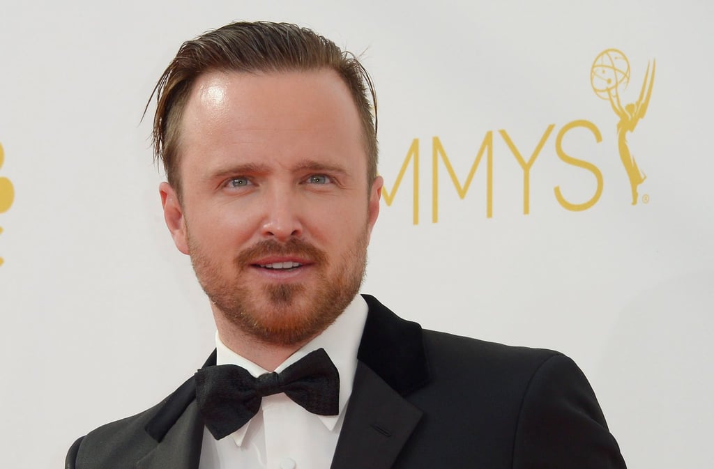 Aaron Paul bei den Grammy Awards 2014 in Los Angeles. Der US-Schauspieler wird erneut Vater.