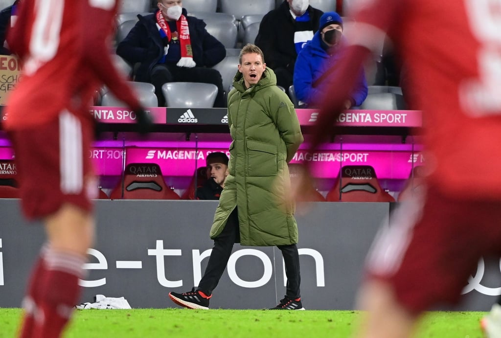 Trainer Julian Nagelsmann trifft mit dem FC Bayern München auf den BVB.