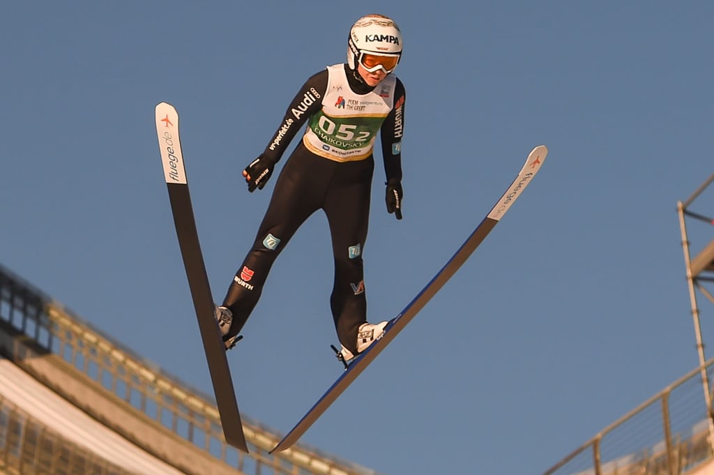 Wurde mit Deutschlands Skispringerinnen Dritte in Tschaikowski: Juliane Seyfarth.