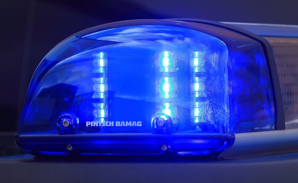 Blaulicht eines Polizeiwagens