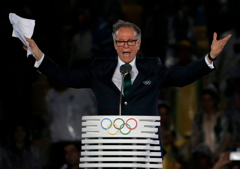 Carlos Nuzman bei der Schlussfeier der Olympischen Spiele 2016 in Rio de Janeiro.