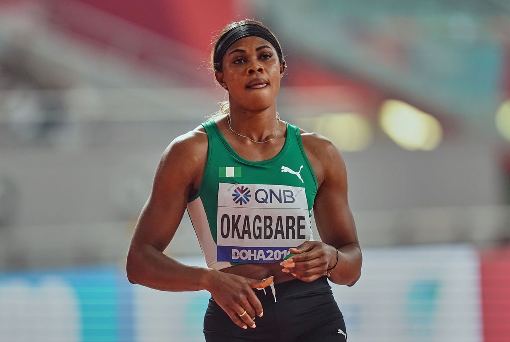 War während der Olympischen Spiele in Tokio vorläufig gesperrt worden: Die Nigerianerin Blessing Okagbare.