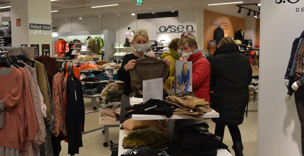 Blick ins Proka. Auch das Promenadenkaufhaus war beim zweiten „Moonlight Shopping“ mit von der Partie.