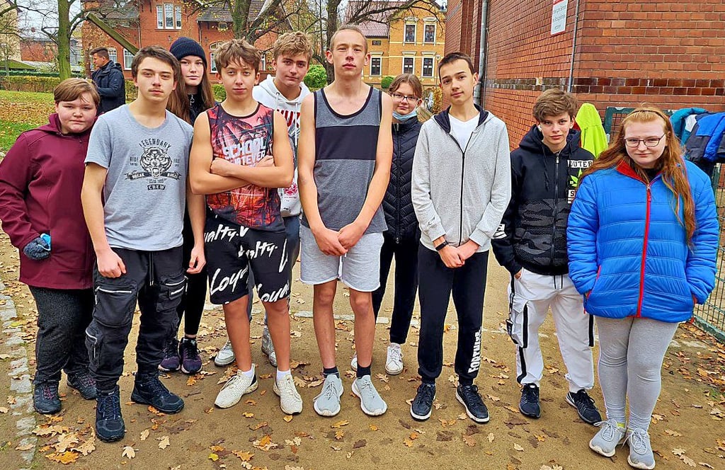 Die Achtklässler der Haldensleber Pestalozzi-Schule, die sich den Spendenlauf ausgedacht haben, hatten damit viel Erfolg.