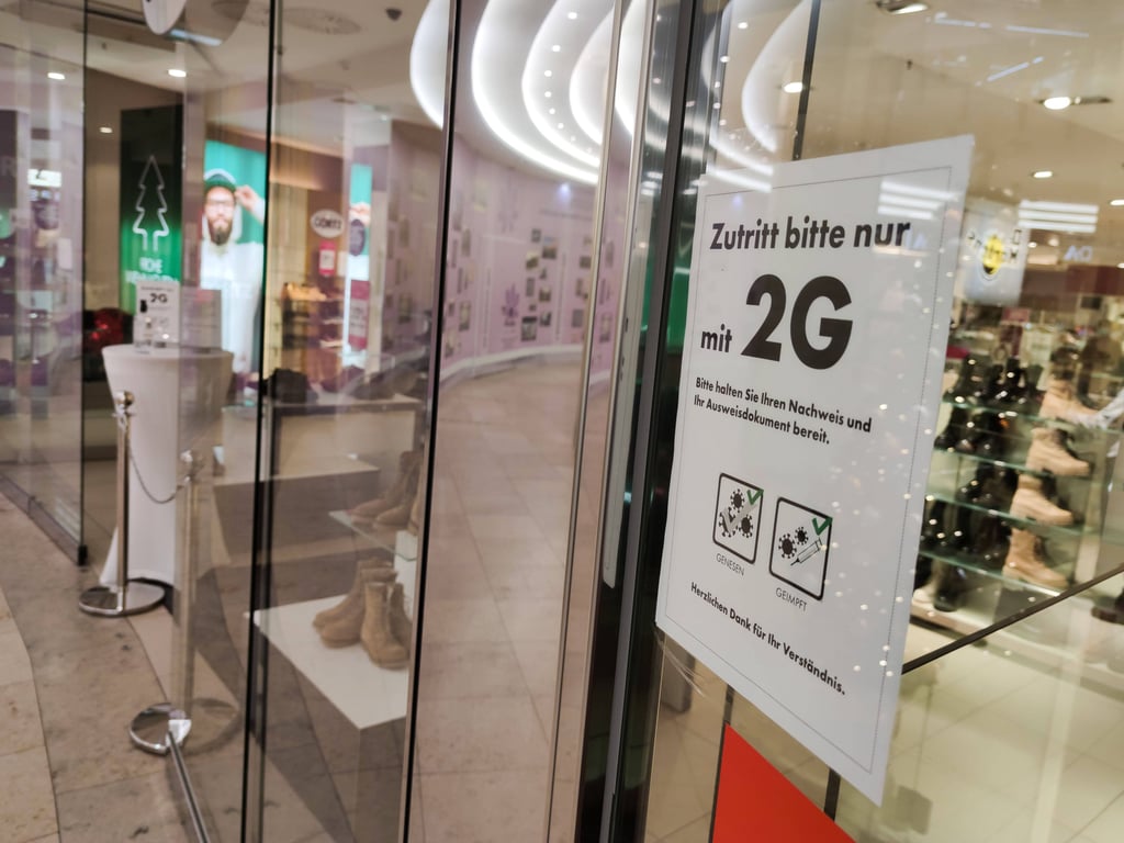 Seit Montag haben in Sachsen-Anhalts Geschäften nur noch Geimpfte und Genesene Zutritt.