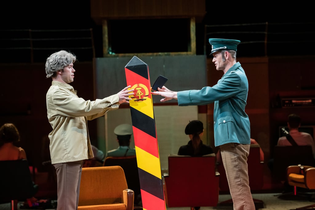 Hauptprobe zum Theaterstueck "Am kürzeren Ende der Sonnenallee" aufgenommen am 17.09.19 in der Lutherstadt Eisleben am Theater Eisleben.