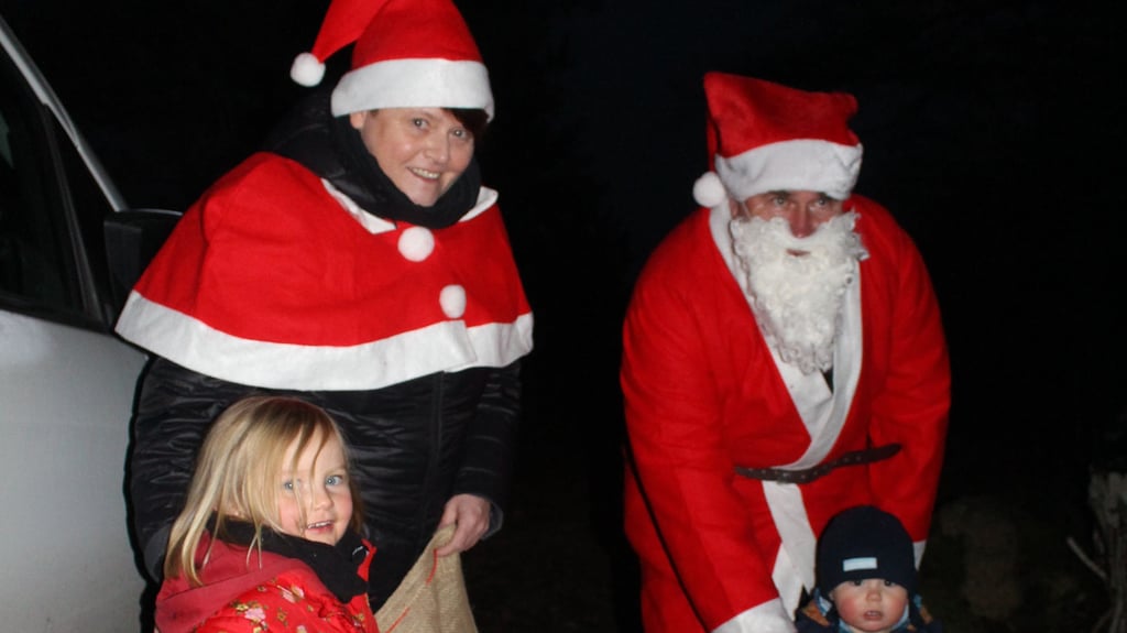 Für die Kinder hatte der Reudener Nikolaus Geschenke in seinem Sack.