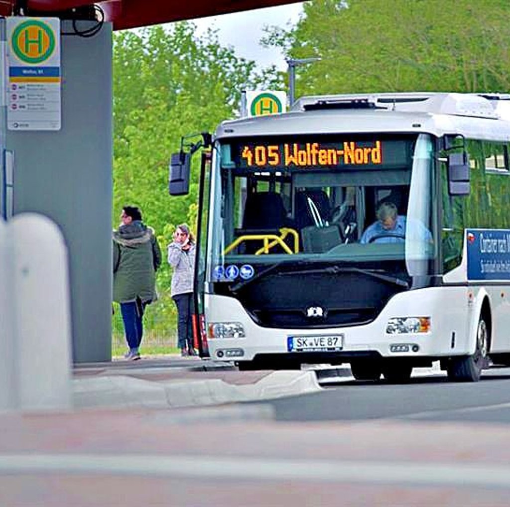 Ein Vetter-Linienbus