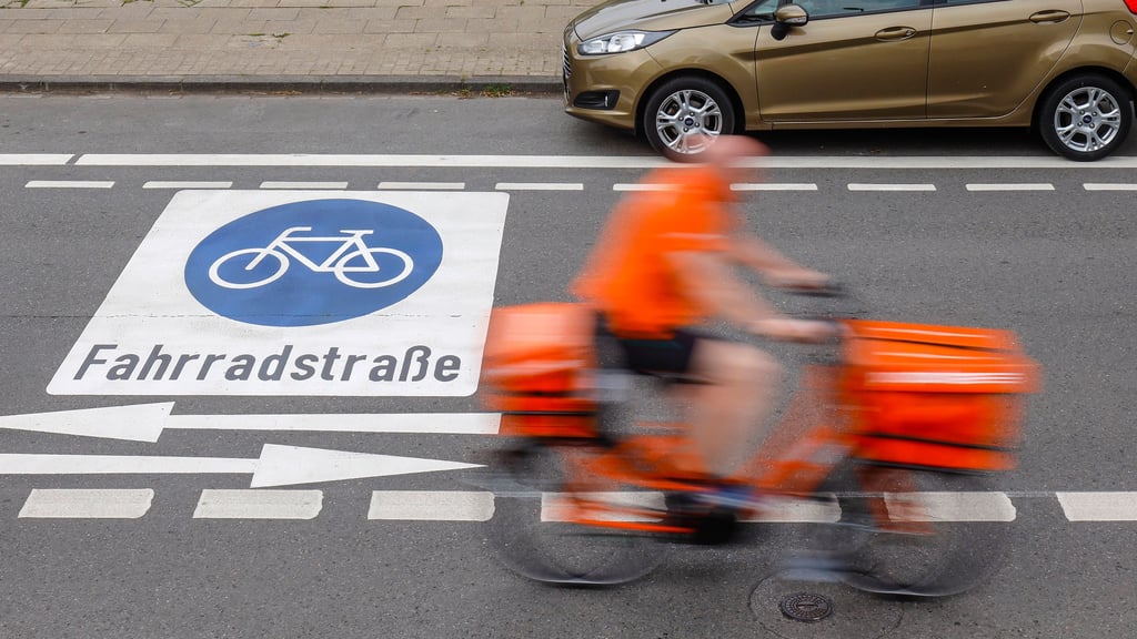 Auch die Burger Grünstraße könnte bald deutlich vom Verkehr entlastet werden.