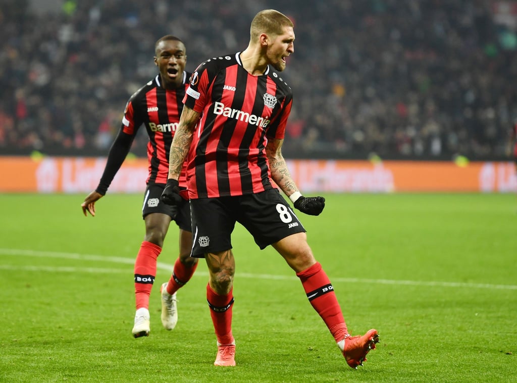 Robert Andrich steuerte beim Sieg gegen Celtic einen Doppelpack bei.