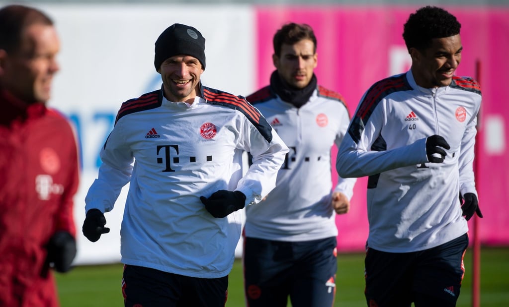 Können in der Champions League den sechsten Sieg im sechsten Gruppenspiel holen: Abschlusstraining beim FC Bayern.
