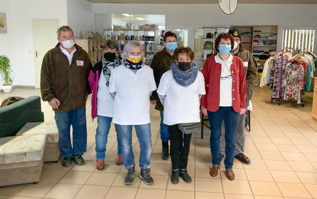 Das Team der sozialen Dienste des „Wir“-Vereins am neuen Standort in Annaburg
