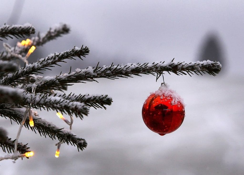 Ob es weiße Weihnachten geben wird, bleibt abzuwarten.