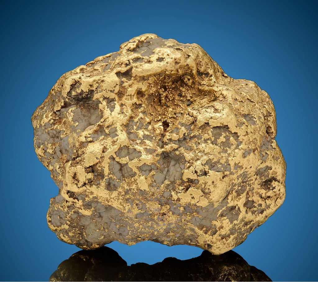 Der sogenannte „Alaska Centennial Gold Nugget“ brachte bei der Auktion 750.000 Dollar ein.